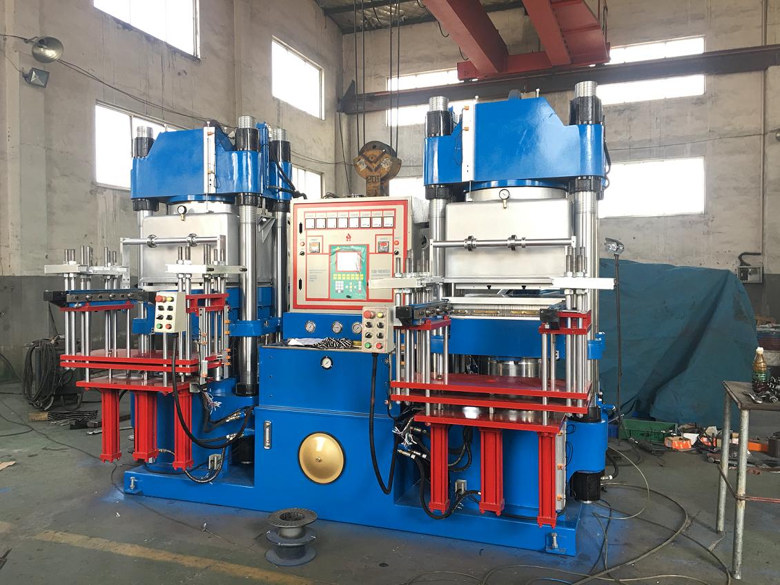 Vacuum Rubber Press 300 Ton 2 station  